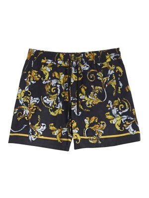 VERSACE JEANS: Trousers Shorts - Short Barocco
