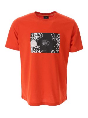 PS BY PAUL SMITH: Camisetas - Camiseta - Rojo