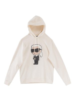 KARL LAGERFELD: Sweatshirts & Sweaters - Karl hooded sweatshirt