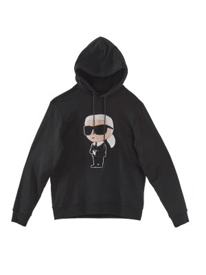 KARL LAGERFELD: Sweatshirts & Sweaters - Karl hooded sweatshirt