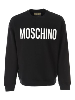 MOSCHINO: スウェット＆セーター - スウェットシャツ/セーター - 黒