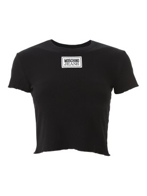 MOSCHINO JEANS: t-shirts - Label Tshirt