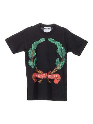 MOSCHINO: Camisetas - Camiseta - Negro