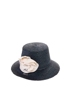 KARL LAGERFELD: Chapeaux - Chapeau - Noir