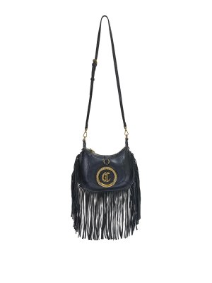 JUST CAVALLI クロスボディバッグ Just Cavalli クロスボディバッグ - 黒 | 78RA4BA7ZSA89899