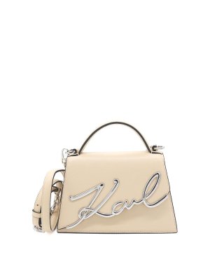 KARL LAGERFELD: cross body bags - K/Signature 20 Small Crossbody