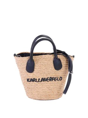 KARL LAGERFELD: cross body bags - K/Essential Small Beach Bag