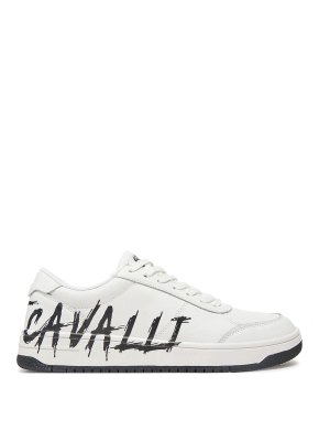 JUST CAVALLI: Chaussures de sport - Baskets - Blanc