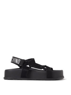 MOSCHINO: sandals - Low logo sandal