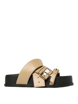 MOSCHINO: sandals - High sandal belt