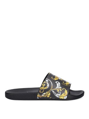 VERSACE JEANS: Sandales - Sandales - Noir