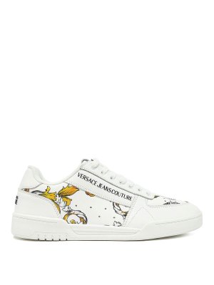 VERSACE JEANS: trainers - Brooklyn All Over Baroque Sneakers