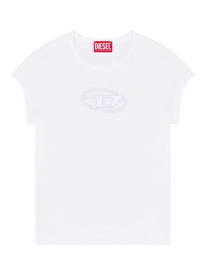 DIESEL: Camisetas - Camiseta - Blanco