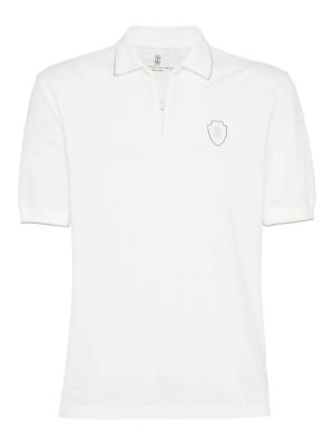 BRUNELLO CUCINELLI: Polos - Polo - Blanco