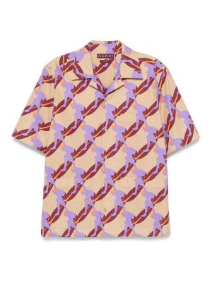 GUCCI: shirts - `Twisted Surf On Pop` Print Shirt