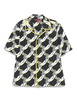 GUCCI: shirts - `Twisted Surf On Pop` Print Shirt