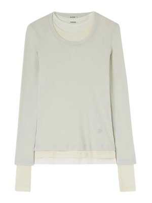 JIL SANDER: t-shirts - Layered T-Shirt
