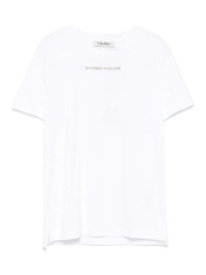 Max Mara: t-shirts - `S ` `Lusso` T-Shirt