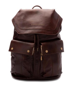 BRUNELLO CUCINELLI: Sacs à dos - Sac À Dos - Rouge