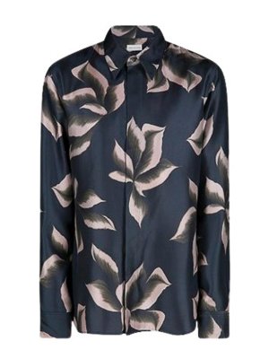 DRIES VAN NOTEN: camicie - Camicia di seta con stampa