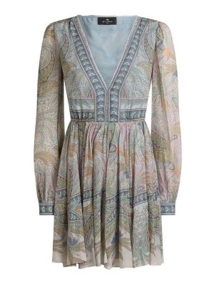 ETRO: Vestidos cortos - Vestido Corto - Gris