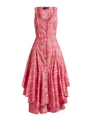 ETRO: abiti al ginocchio - Vestito  senza maniche con motivi medaglioni