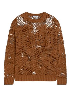 Max Mara: クルーネック - クルーネック - ブラウン