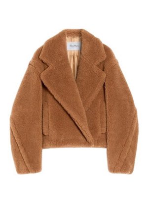 Max Mara: Pelz und Shearling - Pelz - Camel