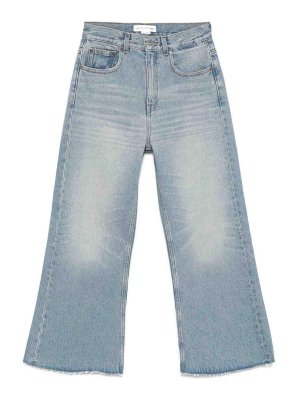 VICTORIA BECKHAM: Jeans évasés - Jean Bootcut - Bleu