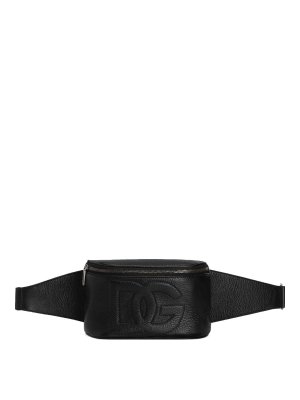 DOLCE & GABBANA: belt bags - Dolce & Amp Gabbana Marsupium in leather