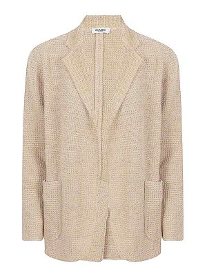 BASE: giacche blazer - Giacca blazer di miscela di cotone