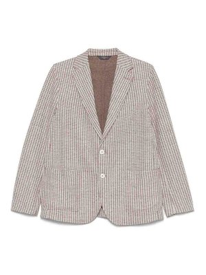 CIRCOLO 1901: casual jackets - Cotton And Linen Blend Jacket