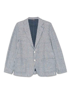 CIRCOLO 1901: casual jackets - Cotton And Linen Blend Jacket