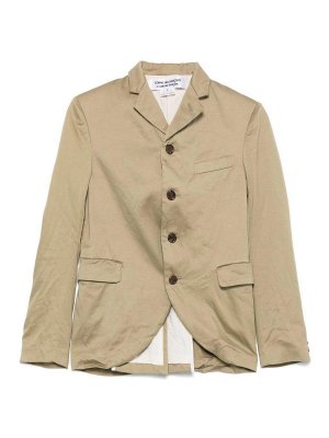 COMME DES GARCONS: Manteaux courts - Manteau Court - Marron Clair