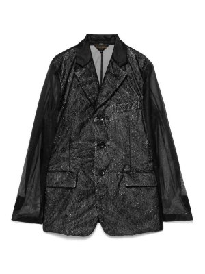 COMME DES GARCONS: giacche blazer - Giacca blazer di chiffon