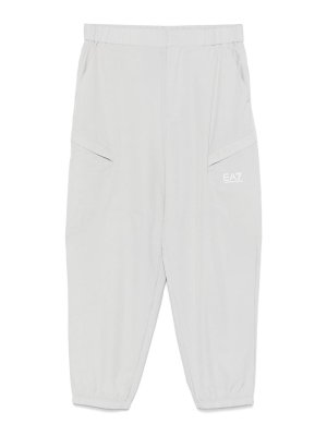 EA7 Emporio Armani: tracksuit bottoms - Logo Trackpants