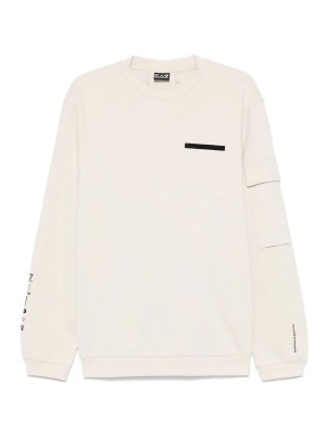 EA7 Emporio Armani: maglia collo rotondo - Logo Cotton Crewneck Sweatshirt