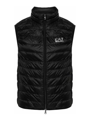 EA7 Emporio Armani: padded jackets - Logo Down Vest