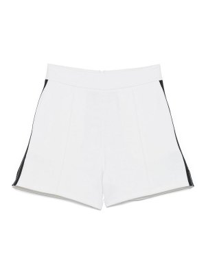 EA7 Emporio Armani: トラウザーショーツ - ショートパンツ - 白