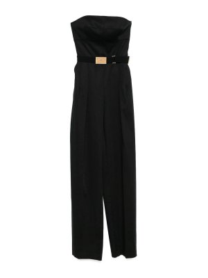 ELISABETTA FRANCHI: Combinaison-pantalons - Combinaison - Noir