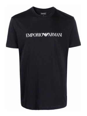 EMPORIO ARMANI: t-shirt - T-shirt in cotone logo