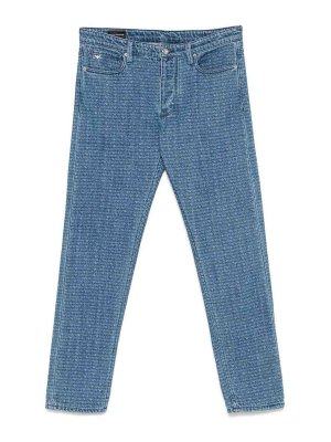 EMPORIO ARMANI: Jeans boot-cut - Jeans Boot-Cut - Azul