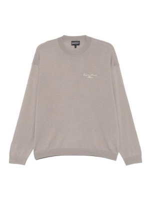 EMPORIO ARMANI: crew necks - Wool Blend Sweater