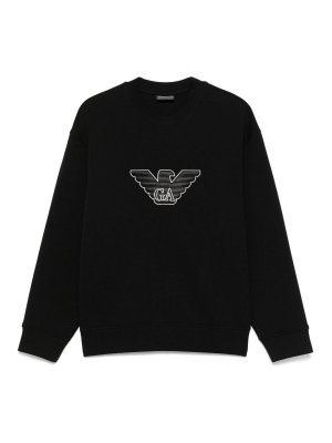EMPORIO ARMANI: Sweatshirts und Pullover - Sweatshirt - Schwarz
