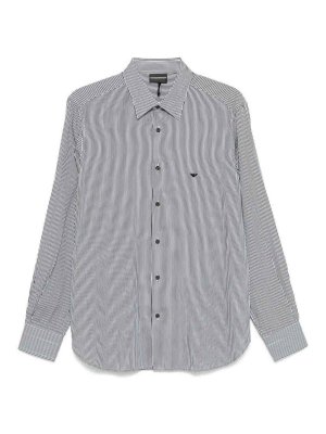 EMPORIO ARMANI: Hemden - Hemd - Blau