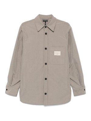 EMPORIO ARMANI: Chemises - Chemise - Gris