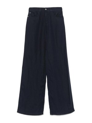 EMPORIO ARMANI: Pantalons casual - Pantalons Décontractés - Bleu