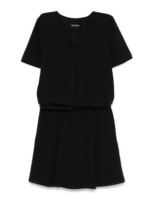 EMPORIO ARMANI: Vestidos cortos - Vestido Corto - Negro