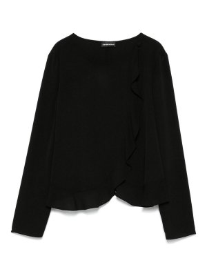 EMPORIO ARMANI: giacche blazer - Giacca Blazer Crepe