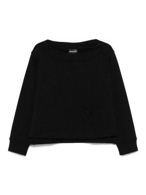 EMPORIO ARMANI: Sweatshirts & Sweaters - Organic Cotton Sweatshirt